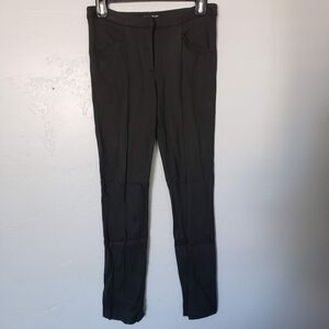 Uffizi Women's Olive Green Dress Pants Trousers Made in Italy 36 4